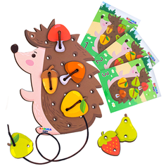 Развивающая игрушка Raduga Kids Ежик на полянке, RK1150