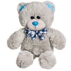 Мягкая игрушка Fancy Медведь Сержик, 22 см, серый
