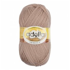 Пряжа ADELIA "JESSICA" 5 шт. в упак. цвет бежевый (JESSICA-18)