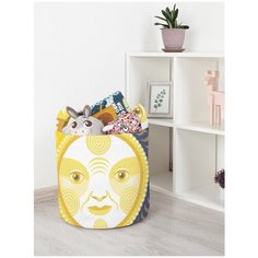 Корзина для игрушек JoyArty "Солнце днем и ночью" 35x35 см
