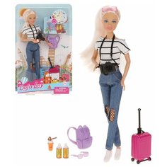 Игр. наб. Defa Lucy "Модница", в компл. кукла 29см, предм. 7шт., кор