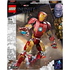 Конструктор LEGO Marvel Avengers Movie 4 76206 Фигурка Железного человека, 381 дет.