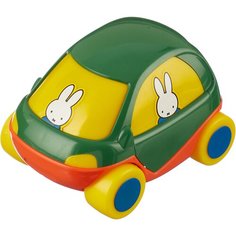 Машинка Полесье Миффи №3 (64585), 13.5 см, зеленый/желтый