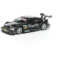 Гоночная машина Bburago Mercedes AMG C-Coupe DTM (18-41155) 1:32, 13.5 см, черный