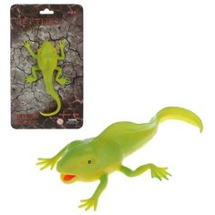 Ящерица тянущаяся из мягкой резины картон Shantoy Gepay 200544180 Наша Игрушка