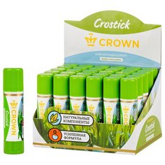 Клей-карандаш Crown "Expert", 08г