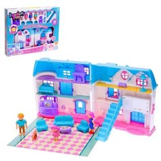 Кукольный домик "Мир кукол", дом для кукол, кукольный домик с мебелью и аксессуарами ЛАС ИГРАС