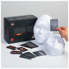 Ролевая игра «Мафия 007» с масками, 36 карт, 18+ Miki Market