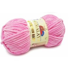 Пряжа Himalaya Dolphin baby розовый (80309), 100%полиэстер, 120м, 100г, 1шт