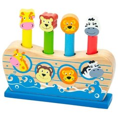 Развивающая игрушка Viga Toys 50041 Веселый ковчег (дерево) Vigatoys