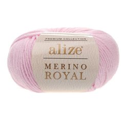 Пряжа Alize Merino Royal (31 - Светло-розовый)