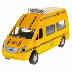 Технопарк Машина Ford Transit Такси металлическая SB-13-02-4 с 3 лет