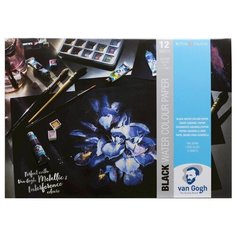 Royal Talens Альбом для акварели "Van Gogh" black 360гр/м2, A3 черная 12л склейка по 1 стороне