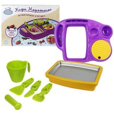 Машина пластик, свет, звук, KAMAZ тягач 47см, 4 кнопки, набор машин, красный (KAMSET-47PL-RD) Технопарк