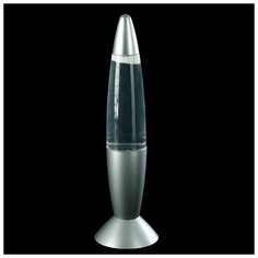 Светильник ночник Лава "Смерч" серебро 35,5 см Zapf Creation