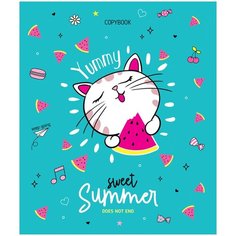 Тетрадь общая 48л, А5 ArtSpace "Рисунки. The cuties" (клетка, скрепка, картон мелованный, твин-лак) (Т48кТЛ_29671)