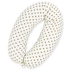 Подушка для кормящих и беременных "Бумеранг" Luna HOME, 170x30 Принт звезды кофейные