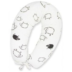 Подушка для кормящих и беременных "Бумеранг" Luna HOME, 170x30 Принт овечки
