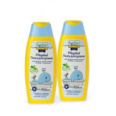 BabyLine Пенка для купания с ромашкой и пантенолом; новая мягкая формула. 2 бутылки по 500 мл. Арт 3001979-2
