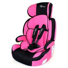 Автокресло 515 циви (Lux, pink) 9-36кг Stiony 1-2-3 с вкладышом