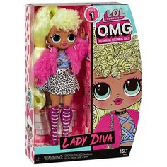 LOL Surprise Кукла L.O.L. Surprise! OMG Core Lady Diva 580539EUC MGA Entr.