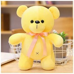 Мягкая Игрушка Медведь 25 см Жёлтый Стоящий Yuma Toys