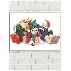 Картина по номерам Аниме Моя геройская академия - 8260 Г 30x40