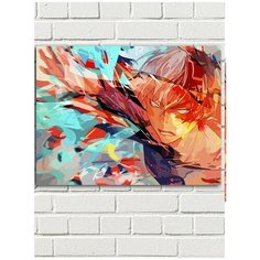 Картина по номерам Аниме моя геройская академия (Идзуку Мидория, Кацуки Бакуго) - 7999 Г 30x40