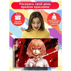 Картина по номерам аниме Токийские мстители (Манджиро, Кен, Баджи, Казутора) - 7782 Г 60x40