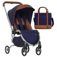 Прогулочная коляска Mima Zigi с сумкой, Midnight blue