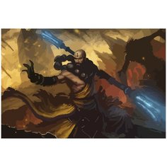 Картина по номерам на холсте Diablo - 8