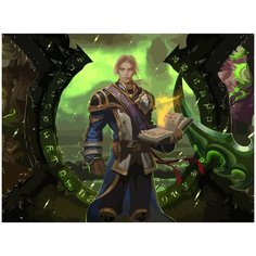 Картина по номерам на холсте world of warcraft - 1890