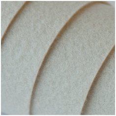 Фетр корейский жесткий листовой 33x110 см толщина 1,2 мм, цвет светло-бежевый 805 / для творчества рукоделия КафеБижу