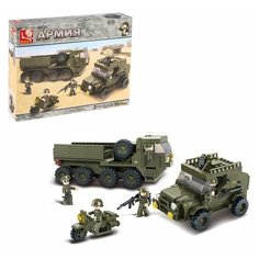 Конструктор «Штурмовой отряд», 455 деталей Sluban