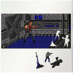 Пазл из дерева с фигурками, 230 деталей, 46х23 см игры X-Perts - 5406 Puzzle Wood