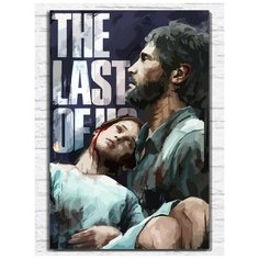 Картина по номерам на холсте игра the last of us - 9672 В 60x40