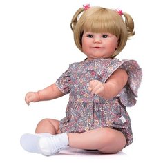 Кукла реборн девочка Mэдди с коричневыми волосами 60см NPK Doll