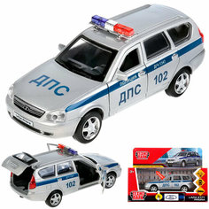Модель LADANIVA-12POL-SR LADA NIVA полиция 12 см серебрист Технопарк в коробке /72/