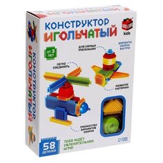UNICON Конструктор игольчатый, 58 деталей