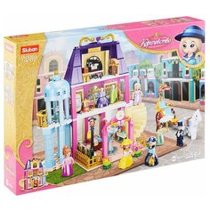 Конструктор пластиковый блочный Розовая мечта (526 дет.) Нет бренда