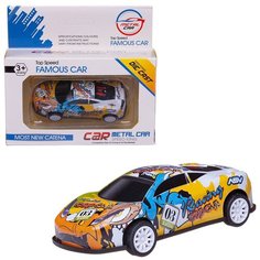 Машинка Junfa Гоночная инерционная металлическая номер 03 Китай