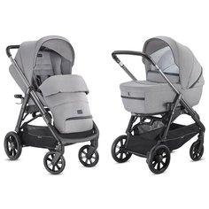 Коляска 2 в 1 Inglesina Aptica Silk Grey шасси Black