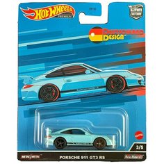 Детская Машинка 1:64 Hot Wheels Premium Редкая модель PORSCHE 911 GT3 RS из серии DEUTCHLAND DESIGN 2022