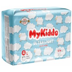 Подгузники-трусики Elite Kids ультратонкие L 9-14кг 36шт Нет бренда