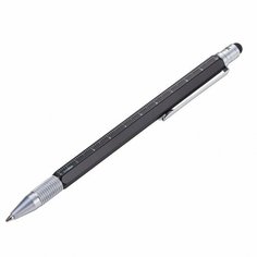 Ручка шариковая многофункциональная "CONSTRUCTION SLIM" #PIP28/BK Troika 146 х 9 х 11 мм