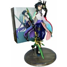 Аниме фигурка персонажа Сяо из игры "Геншин Импакт" (Genshin Impact) 18 см в коробке Rage Toys