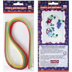 Fancy Creative FD090016 Бумага для квиллинга радуга (9 мм, 100 шт, 5 цв.) fancy creative
