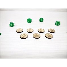 Токены для ДнД Импы DnD, Pathfinder, Фишки для НРИ, Жетоны для настольных игр Без бренда