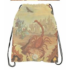 Сумка-мешок для обуви со знаком зодиака Скорпион №8 Migom