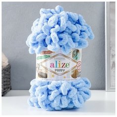 Пряжа "Puffy" 100 % микрополиэстер 9м/100г (342) Нет бренда